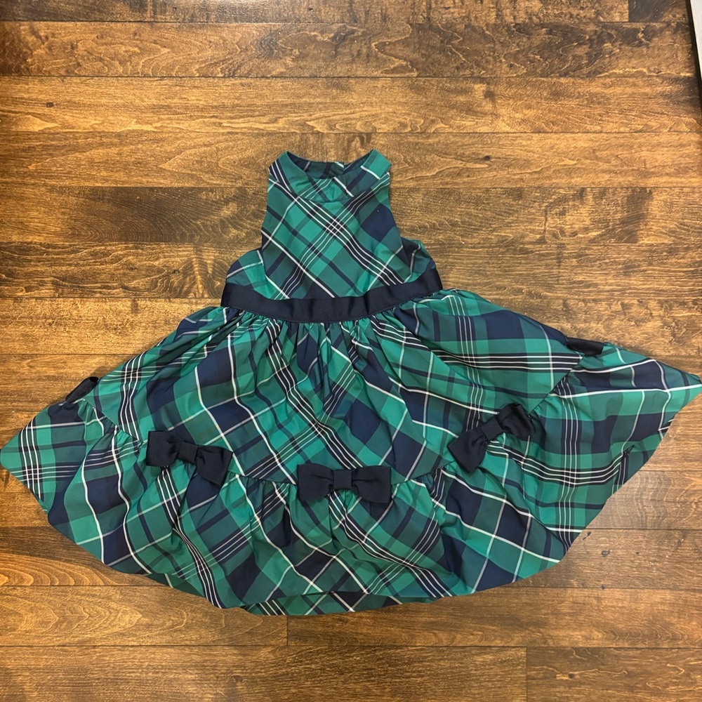 Janie and Jack Holiday Tartan Party Dress
